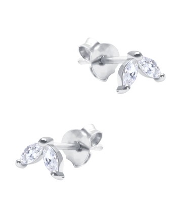 Gorgeous CZ Stone Silver Stud Earring STS-6271